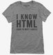 I Know HTML How To Meet Ladies  Womens