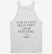 I Like To Party And By Party I Mean Read Books white Tank