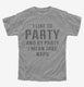 I Like To Party And By Party I Mean Take Naps  Youth Tee