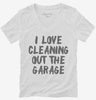 I Love Cleaning Out The Garage Womens Vneck Shirt 666x695.jpg?v=1700399722