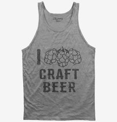 I Love Craft Beer Tank Top