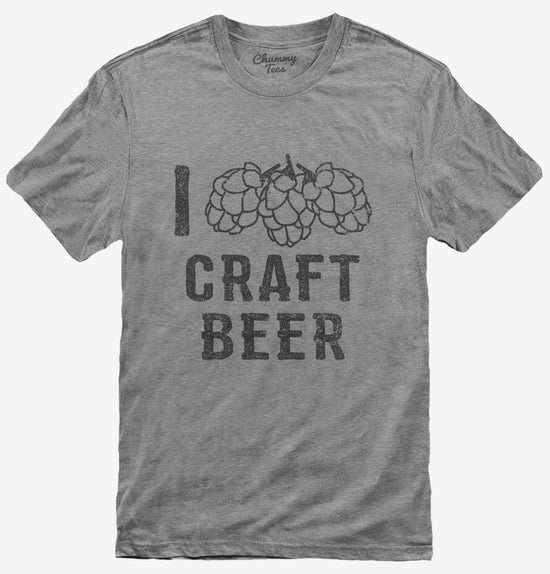 I Love Craft Beer T-Shirt