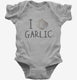 I Love Garlic  Infant Bodysuit