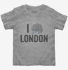 I Love London Funny Cloud Toddler