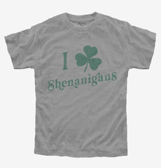 I Love Shenanigans Youth Shirt