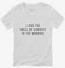 I Love The Smell Of Sawdust In The Morning Woodworker Womens Vneck Shirt 666x695.jpg?v=1700637454
