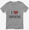 I Love Turpentine Womens Vneck