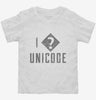 I Love Unicode Funny Toddler Shirt 666x695.jpg?v=1700549360
