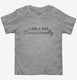 I Only Rap Caucasionally  Toddler Tee