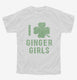 I Shamrock Ginger Girls  Youth Tee