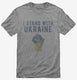 I Stand With Ukraine grey Mens