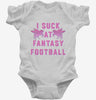 I Suck At Fantasy Football Funny Loser Infant Bodysuit 666x695.jpg?v=1700364909