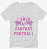 I Suck At Fantasy Football Funny Loser Womens Vneck Shirt 666x695.jpg?v=1700364909