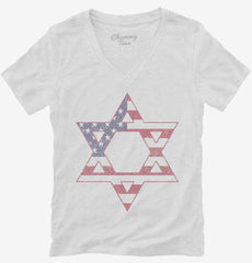 I Support Israel Womens V-Neck Shirt