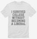 I Survived College Without Becoming A Liberal white Mens