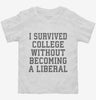 I Survived College Without Becoming A Liberal Toddler Shirt 666x695.jpg?v=1700399118