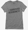 I Survived Residency Funny Doctor Graduation Womens