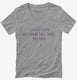 I Taught Your Boyfriend That Thing You Love  Womens V-Neck Tee