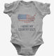 I Want My Country Back  Infant Bodysuit