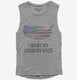 I Want My Country Back  Womens Muscle Tank