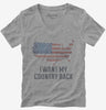 I Want My Country Back Womens Vneck
