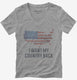 I Want My Country Back  Womens V-Neck Tee