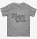 I Was Deplorable Before It Was Cool  Toddler Tee