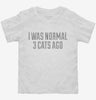I Was Normal 3 Cats Ago Toddler Shirt 666x695.jpg?v=1700548017