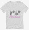 I Woke Up Like This Flawless Womens Vneck Shirt 666x695.jpg?v=1700547832