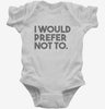 I Would Prefer Not To Funny Infant Bodysuit 666x695.jpg?v=1700448620