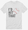 Id Hit That Funny Baseball Softball Shirt 666x695.jpg?v=1700412001