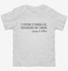 If Everyone Is Thinking Alike Somebody Isn't Thinking George S Patton Quote white Toddler Tee