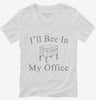 Ill Bee In My Office Beekeeper Womens Vneck Shirt 666x695.jpg?v=1700368877