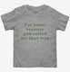 I'm Blunt Because God Rolled Me That Way Weed Stoner  Toddler Tee