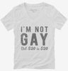 Im Not Gay But 20 Dollars Is 20 Dollars Womens Vneck Shirt 666x695.jpg?v=1700545674