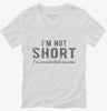 Im Not Short Im Concentrated Awesome Funny Womens Vneck Shirt 666x695.jpg?v=1700545538