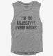 I'm So Adjective I Verb Nouns  Womens Muscle Tank