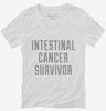 Intestinal Cancer Survivor Womens Vneck Shirt 666x695.jpg?v=1700495546