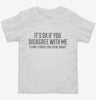 Its Ok If You Disagree With Me I Cant Force Sarcastic Funny Toddler Shirt 666x695.jpg?v=1700449341