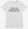 Its Ok If You Disagree With Me I Cant Force Sarcastic Funny Womens Shirt 666x695.jpg?v=1700449341