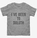 I've Been to Duluth  Toddler Tee