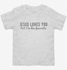 Jesus Loves You But Im His Favorite Toddler Shirt 666x695.jpg?v=1700632018