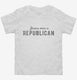 Jesus Was A Republican white Toddler Tee