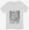 John F Kennedy Womens Vneck Shirt 666x695.jpg?v=1700543463