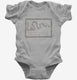 Join Or Die grey Infant Bodysuit