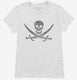 Jolly Roger Pirate white Womens