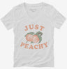 Just Peachy Womens Vneck Shirt 666x695.jpg?v=1700368706