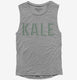 Kale grey Womens Muscle Tank