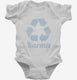 Karma Symbol white Infant Bodysuit