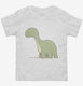 Kawaii Brontosaurus  Toddler Tee